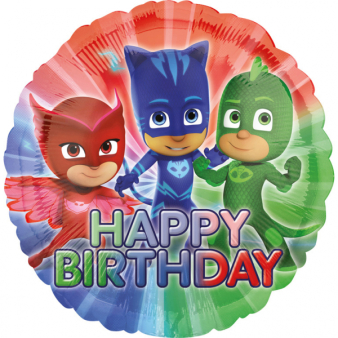 18" PJ Masks Happy Birthday