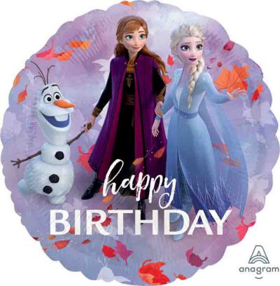 18" Frozen 2 Happy Birthday
